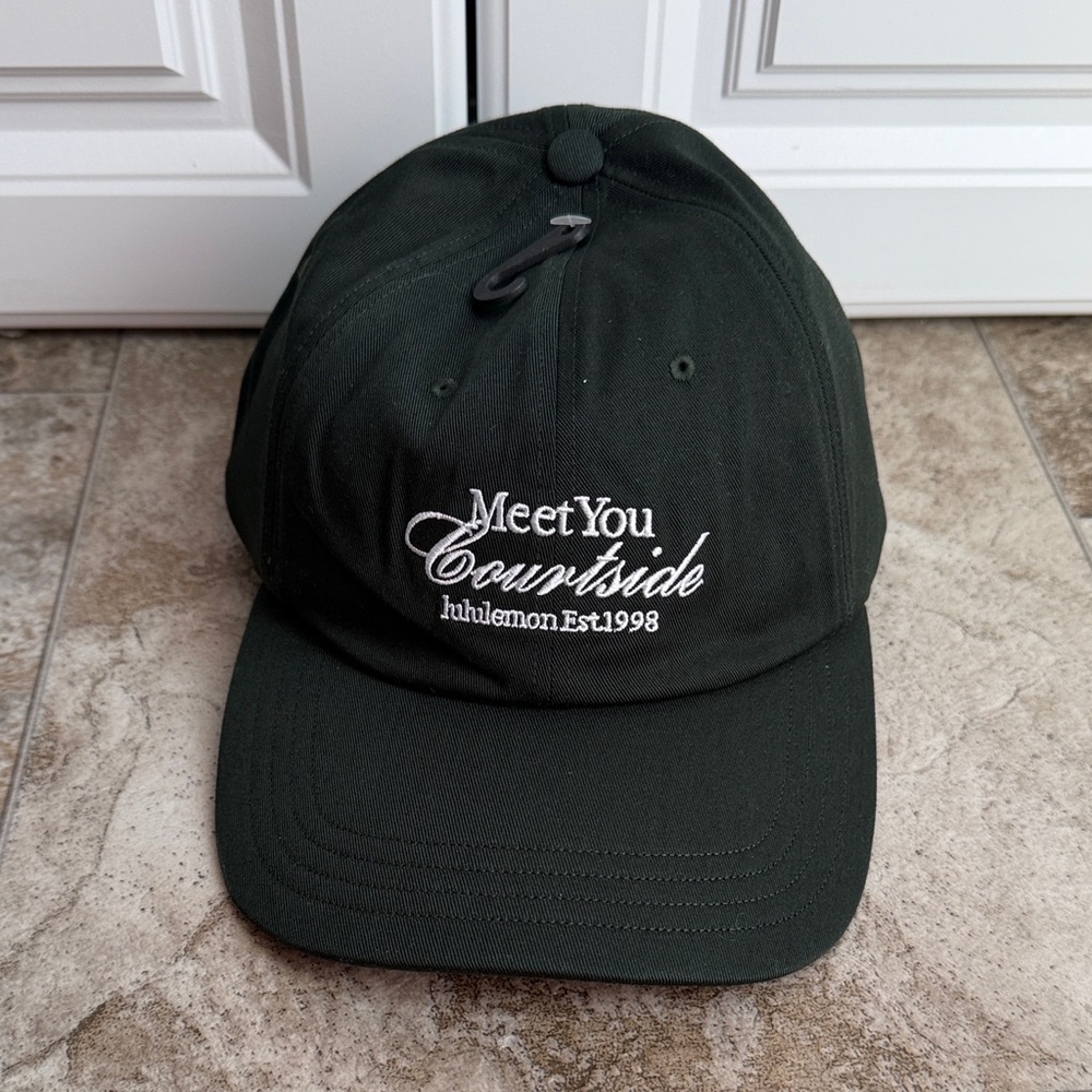 NWT lululemon Meet you Courtside Classic Ball Cap — Rainforest Green | S/M